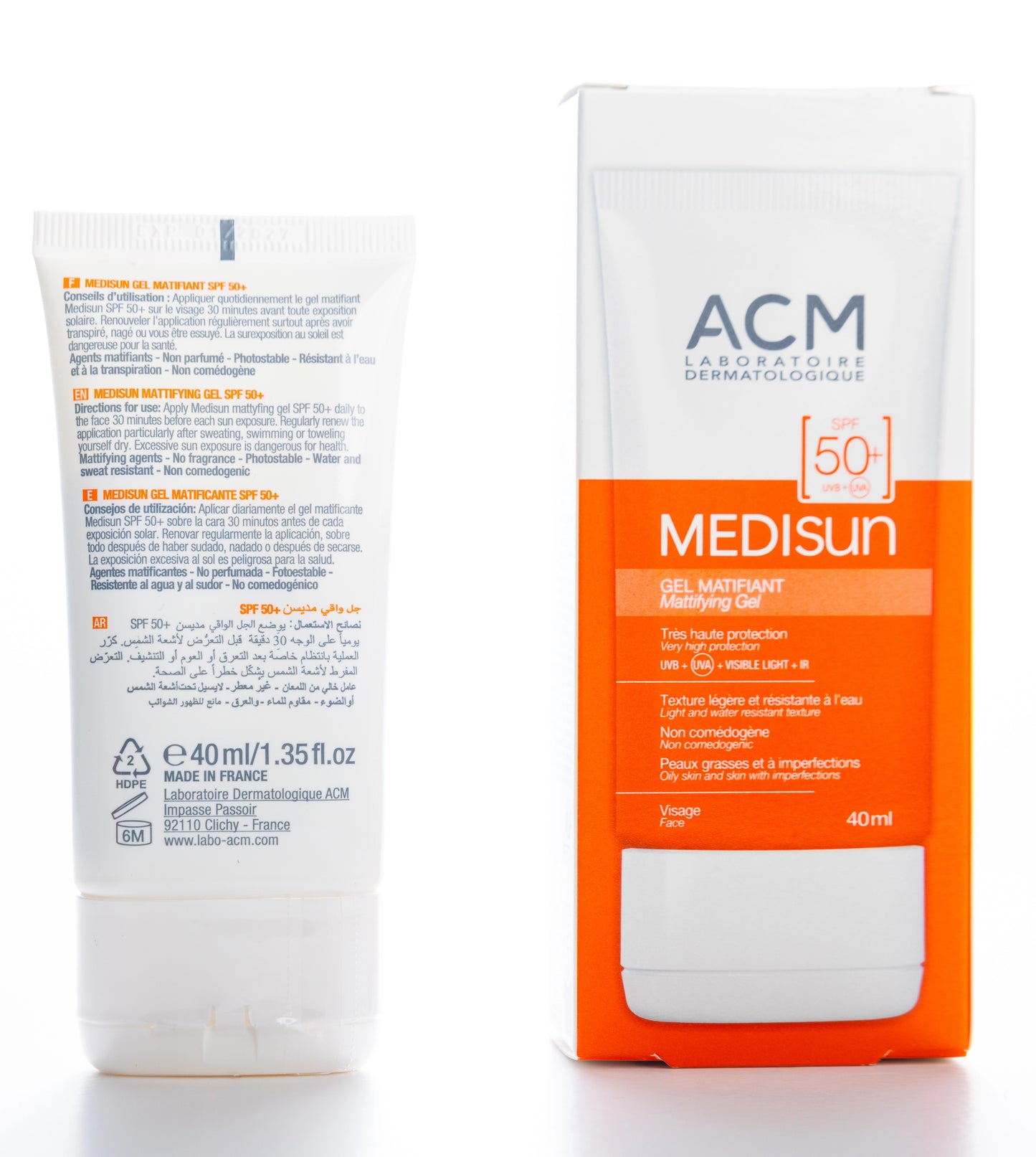 ACM Medisun Mattifying Spf50+ Gel 40Ml 1+1Offer