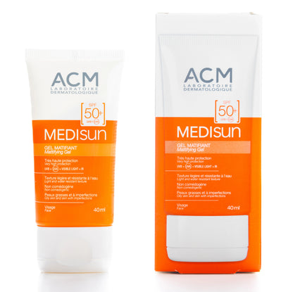 ACM Medisun Mattifying Spf50+ Gel 40Ml 1+1Offer