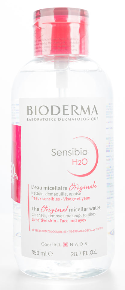 Bioderma Sensibio H2O Pump 850 Ml  (Save 30%) Offer