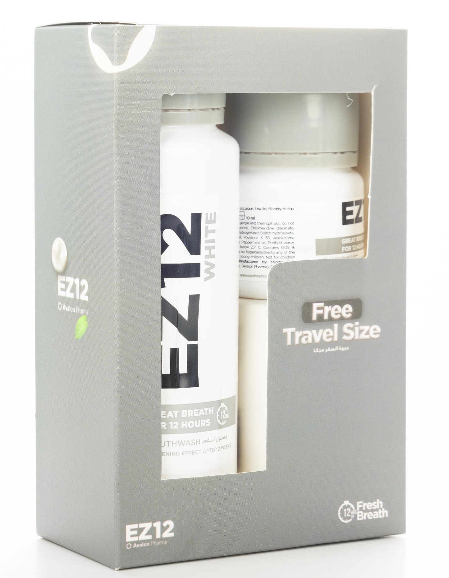Avalon Ez12 White Mouthwash 250Ml+Ts 50Ml Off