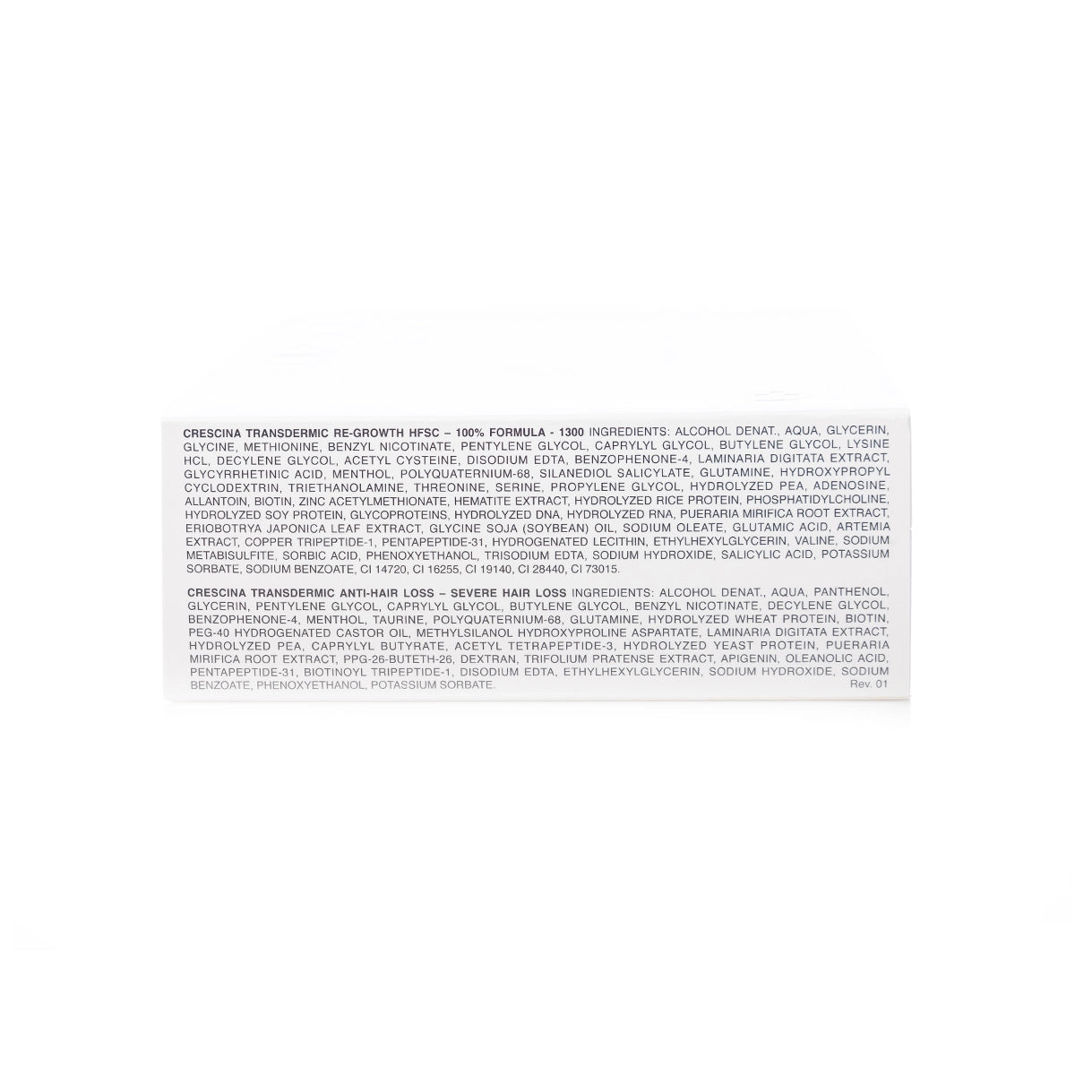Crescina HFSC Transdermic Re-Growth Thinnig & Hair Subject To Fall [Woman-1300] 10+10 Vials  x 3.5 Ml