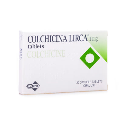 Colchicina Lirca 1Mg 30 Tablets