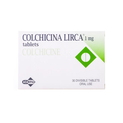 Colchicina Lirca 1Mg 30 Tablets