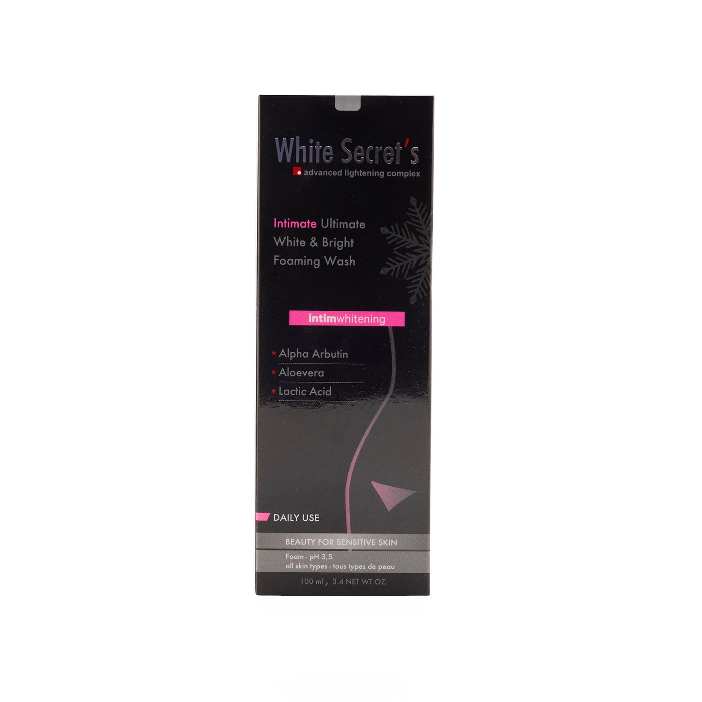 White Secrets White And Bright Intimate Foam Wash 100 Ml