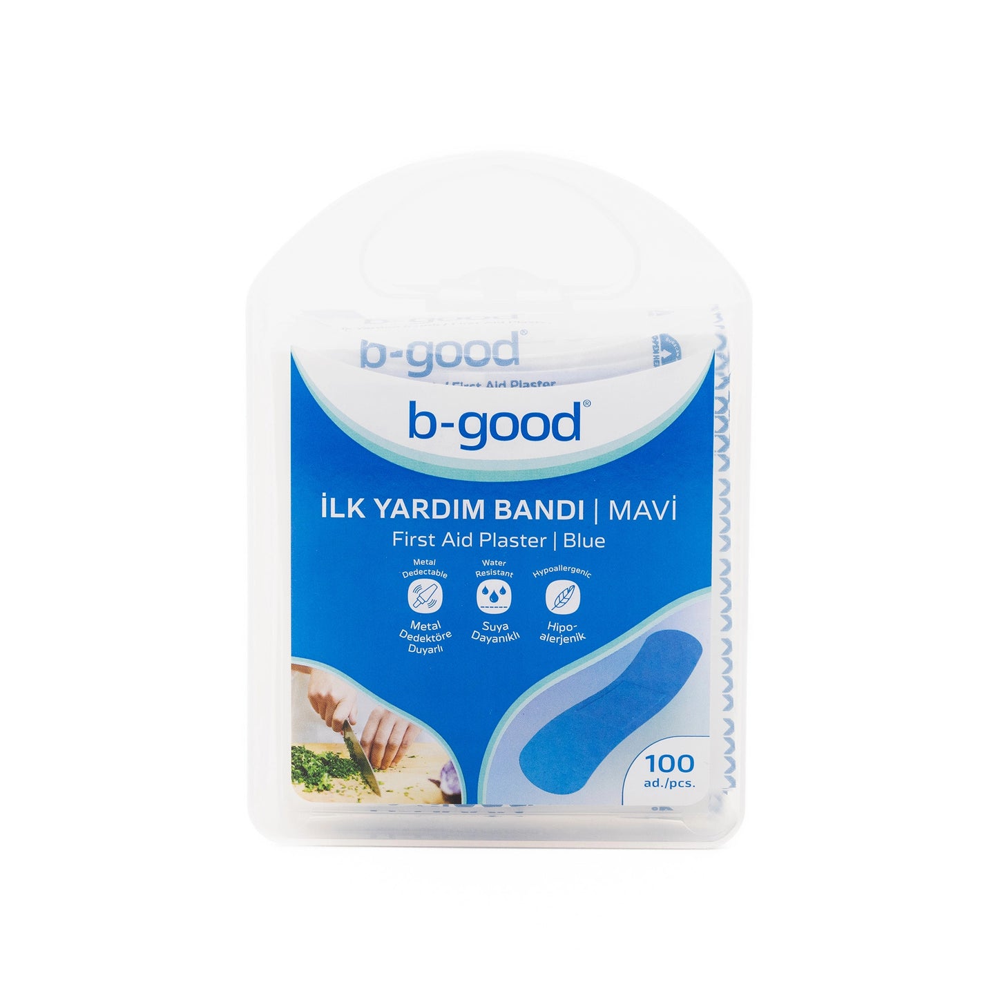 B-Good First Aid Plaster 19X72Mm 100 Pieces