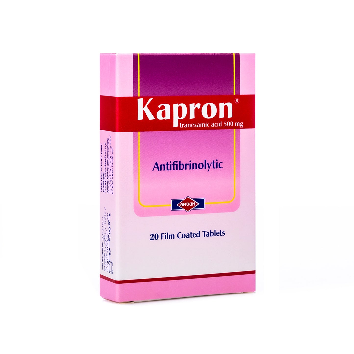 Kapron 500Mg 20 Tablets