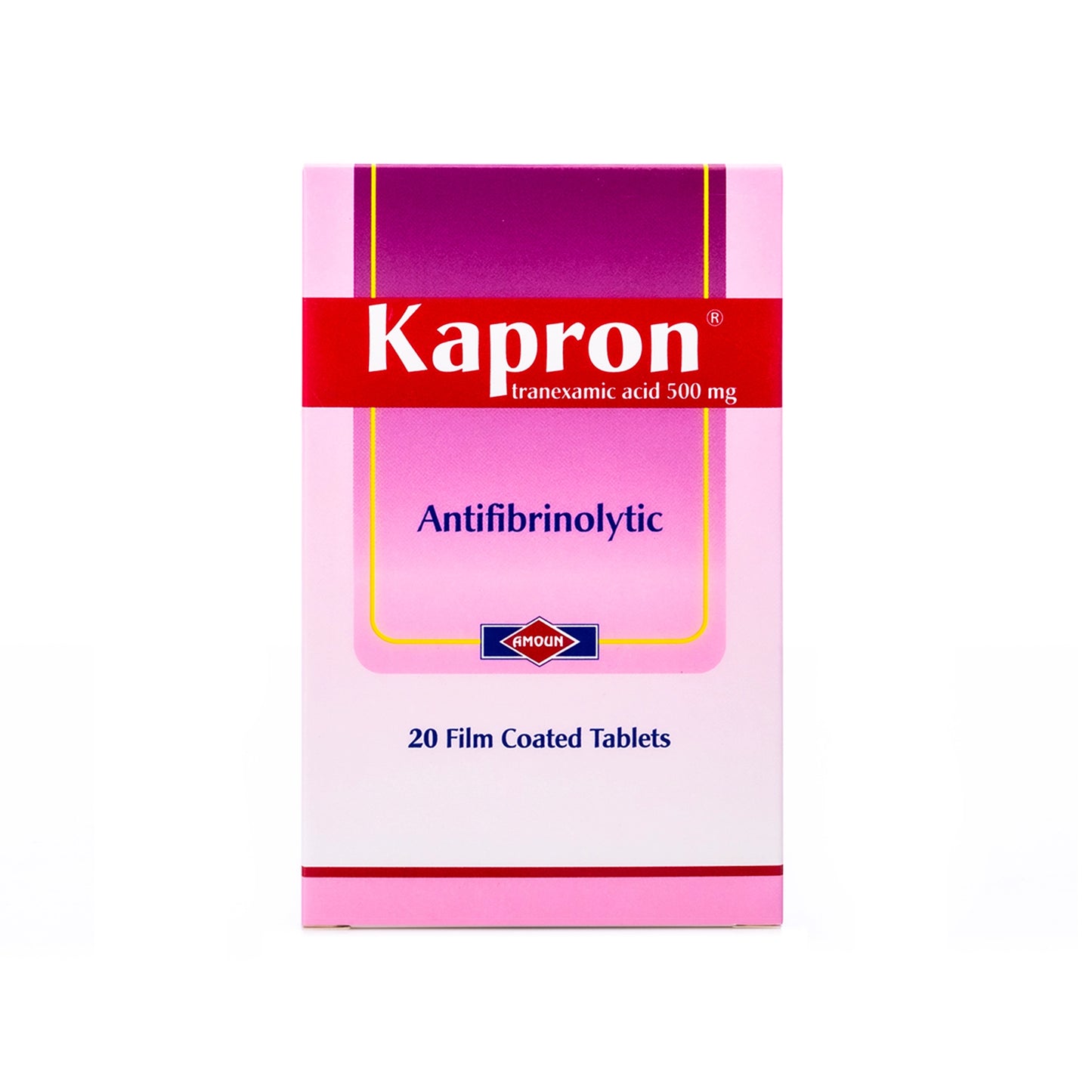 Kapron 500Mg 20 Tablets