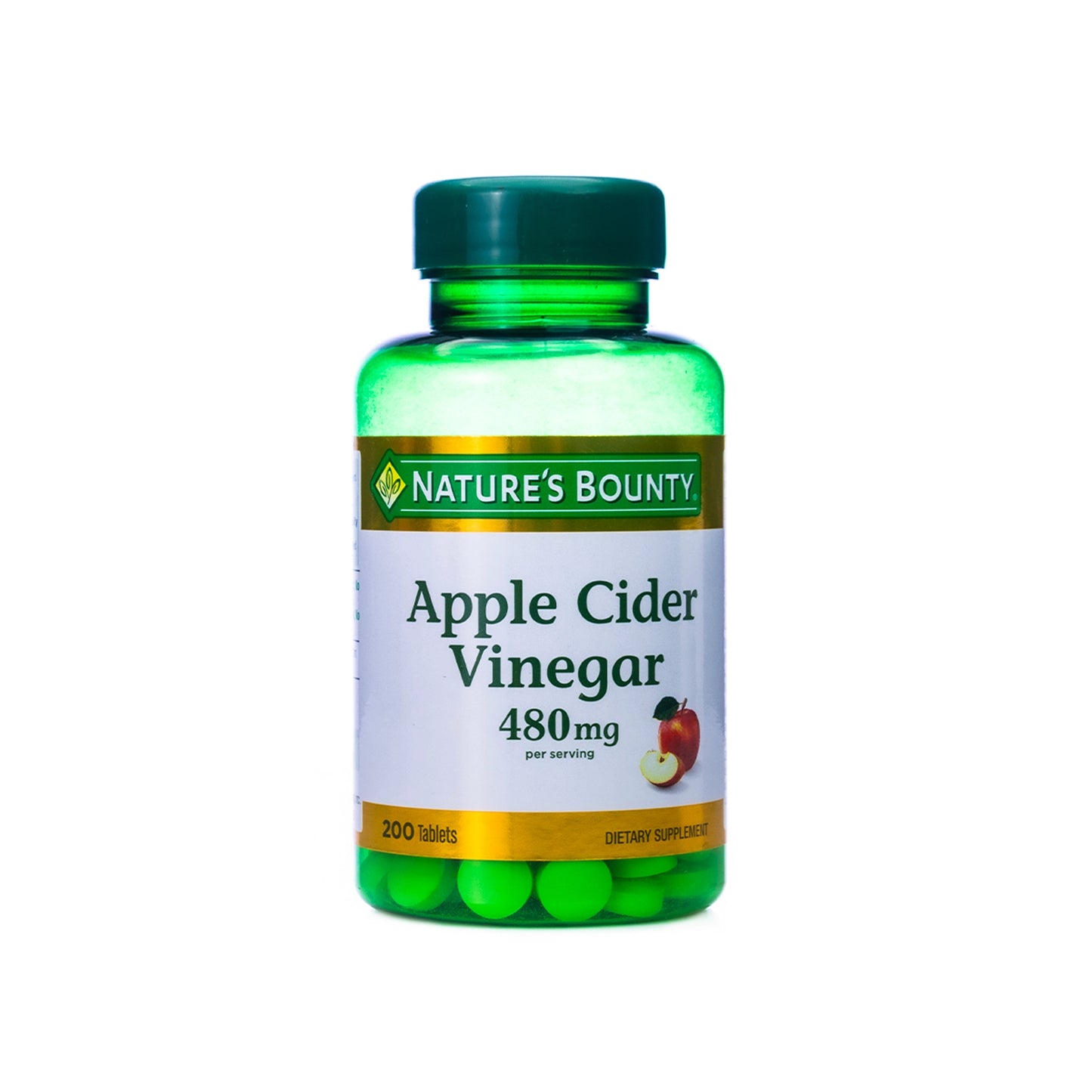 Nature's Bounty Apple Cider Vinegar 480mg 200 Tablet