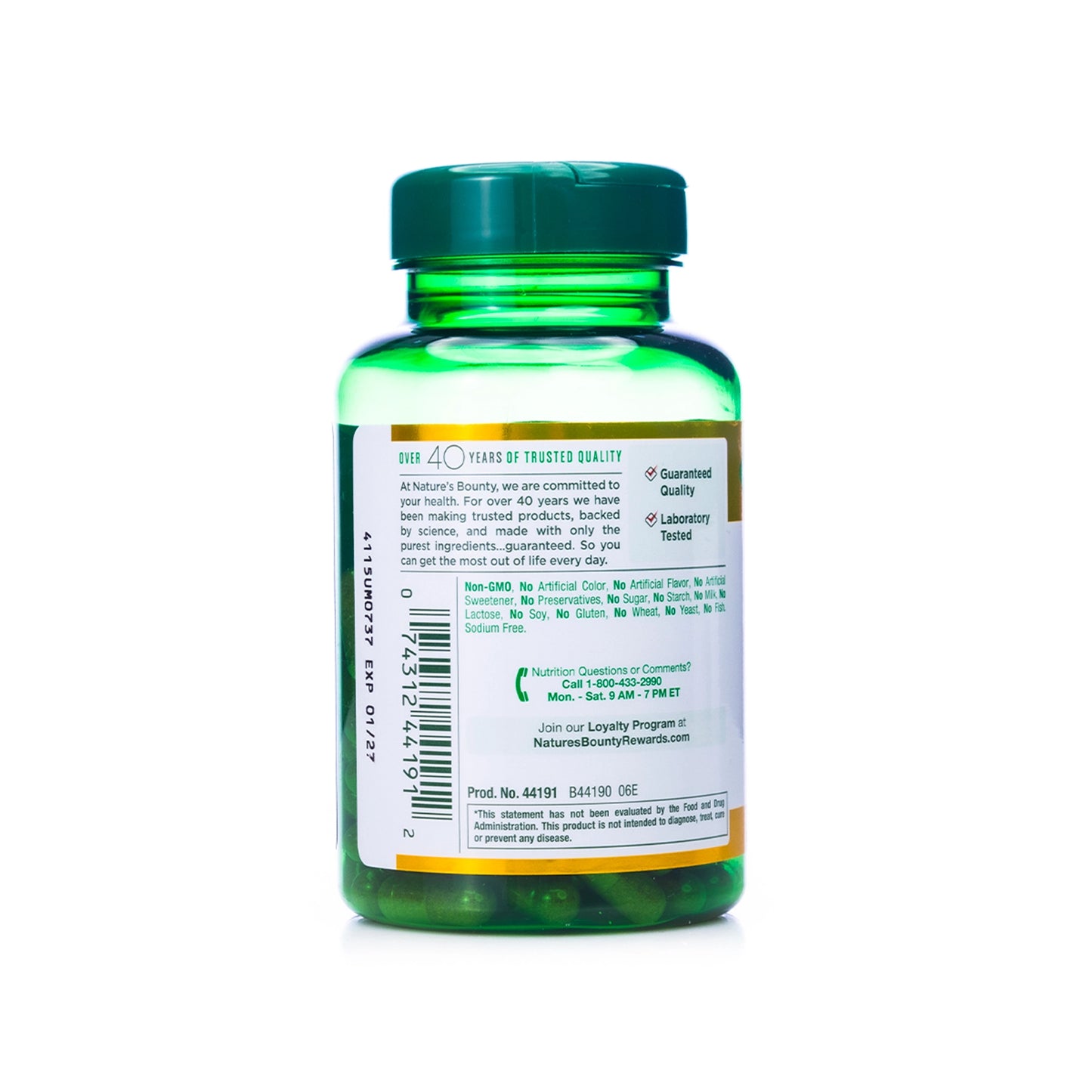 Nature's Bounty Saw Palmetto 450mg 100 Capsule