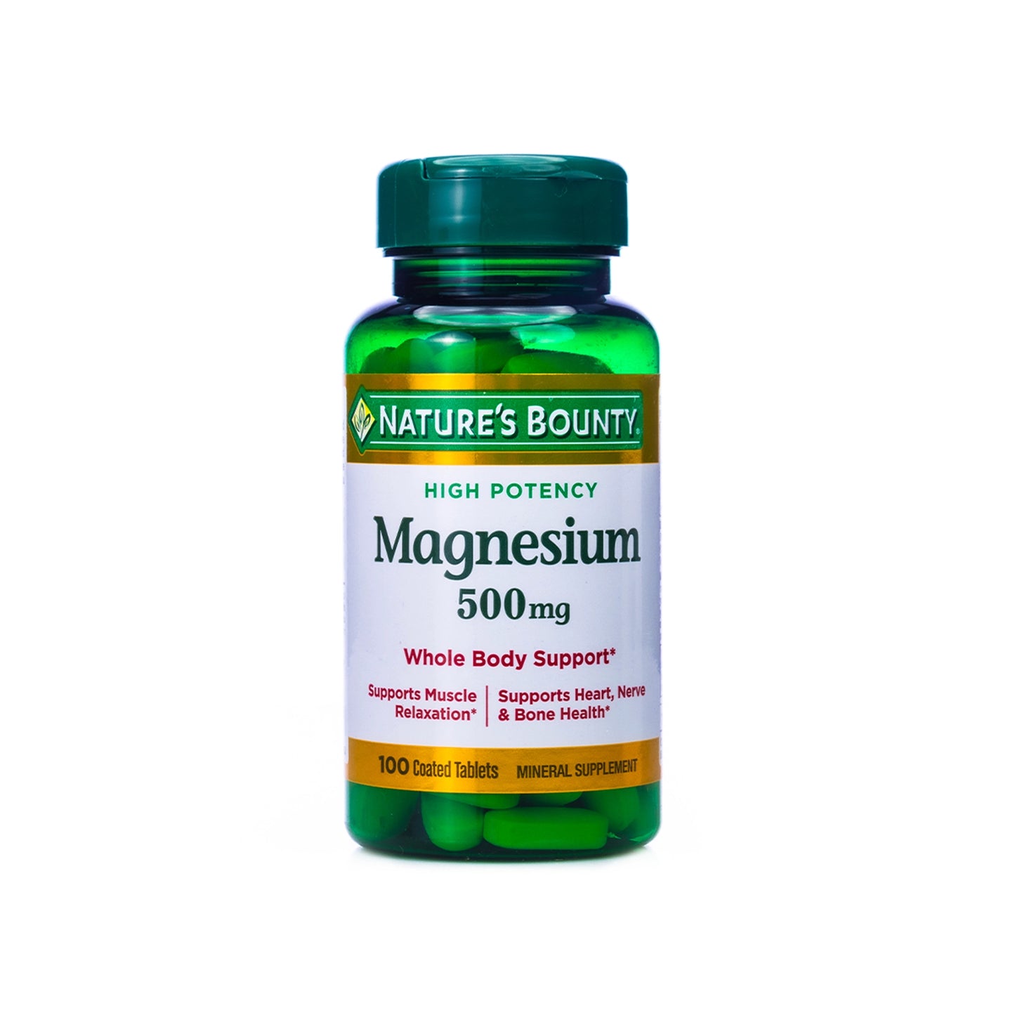 Nature's Bounty Magnesium 500mg 100 Tablet