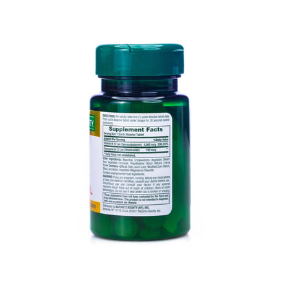 Nature's Bounty B-12 5000mcg 40 Quick Dissolve Tablets