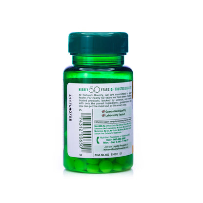 Nature's Bounty Vitamin B-6 100mg 100Tab
