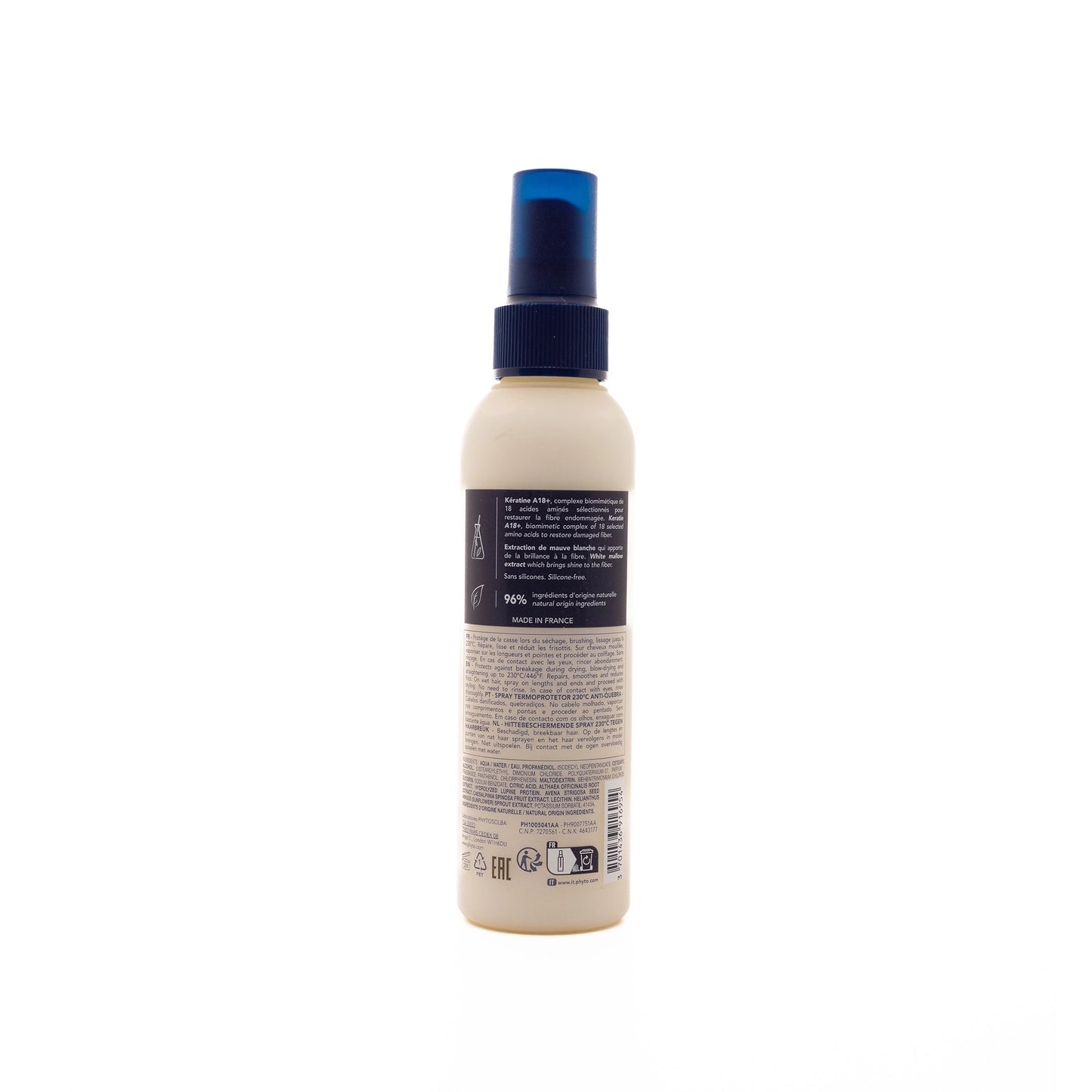 Phyto Repair 230° Heat Protection Spray Anti-Breakage 150 Ml