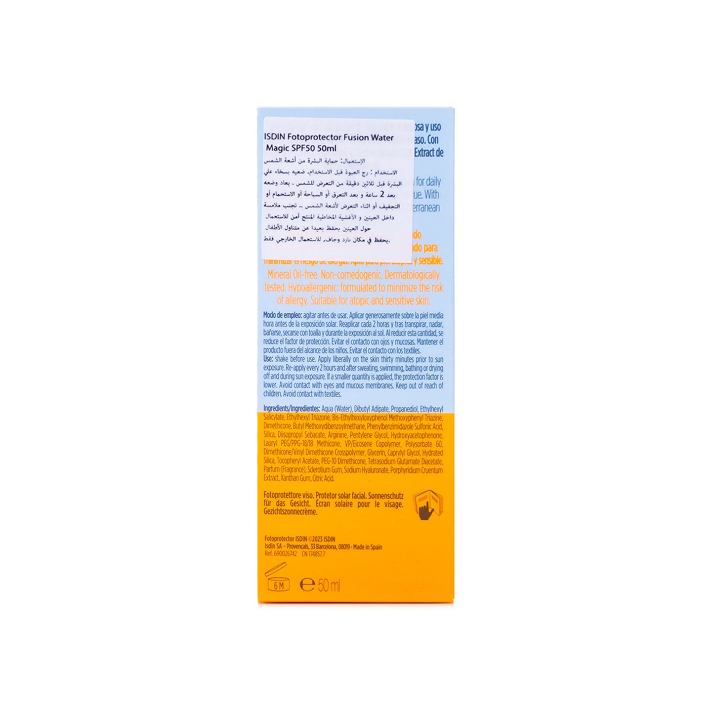 Isdin Foto [Fusion Water Magic] Spf 50+50 Ml