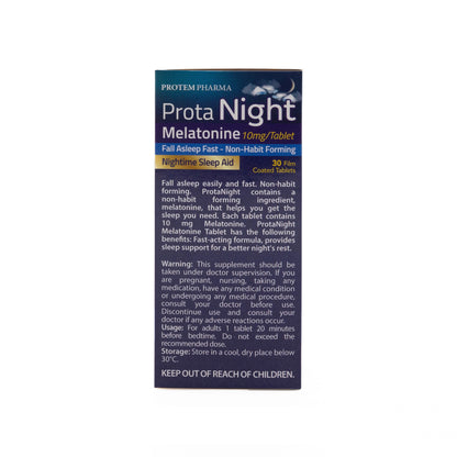 Prota Night Melatonine 10mg 30 Tablets
