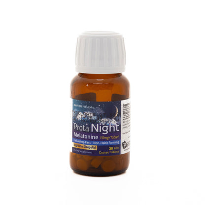 Prota Night Melatonine 10mg 30 Tablets