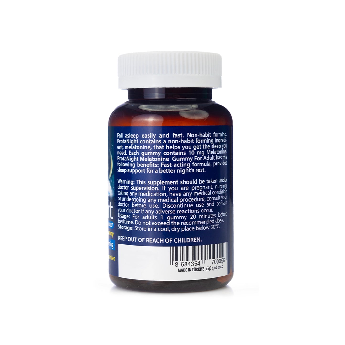 Prota Night Melatonine 10mg 30 Gummies