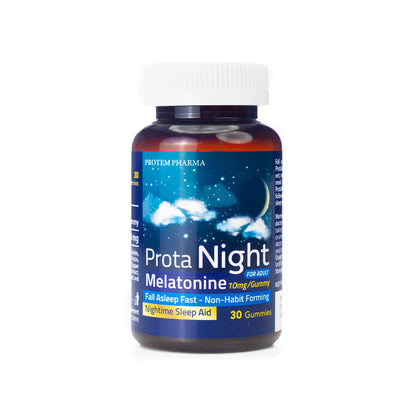 Prota Night Melatonine 10mg 30 Gummies