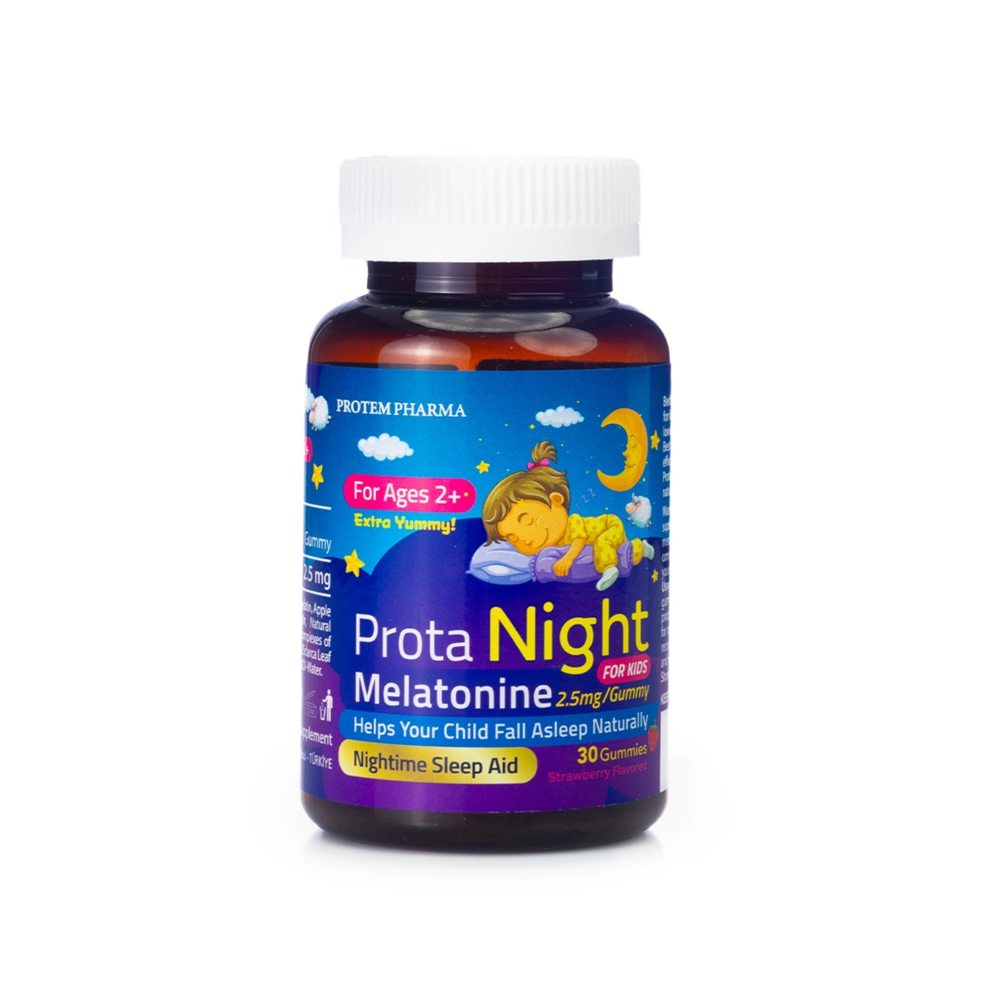 Prota Night Kids Melatonine 2.5mg 30 Gummies