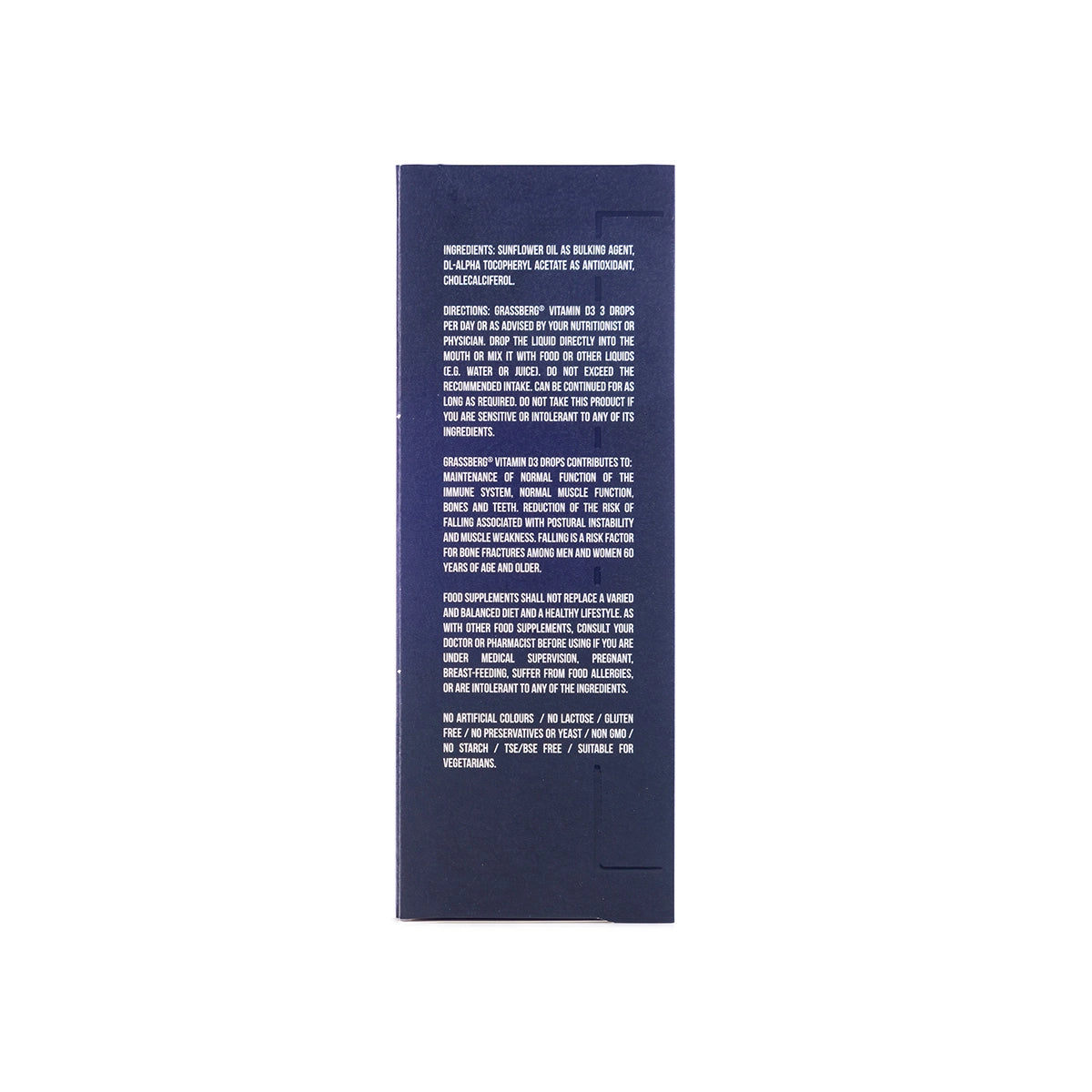 GrassbergVitamin D3 400IU Drops 50Ml