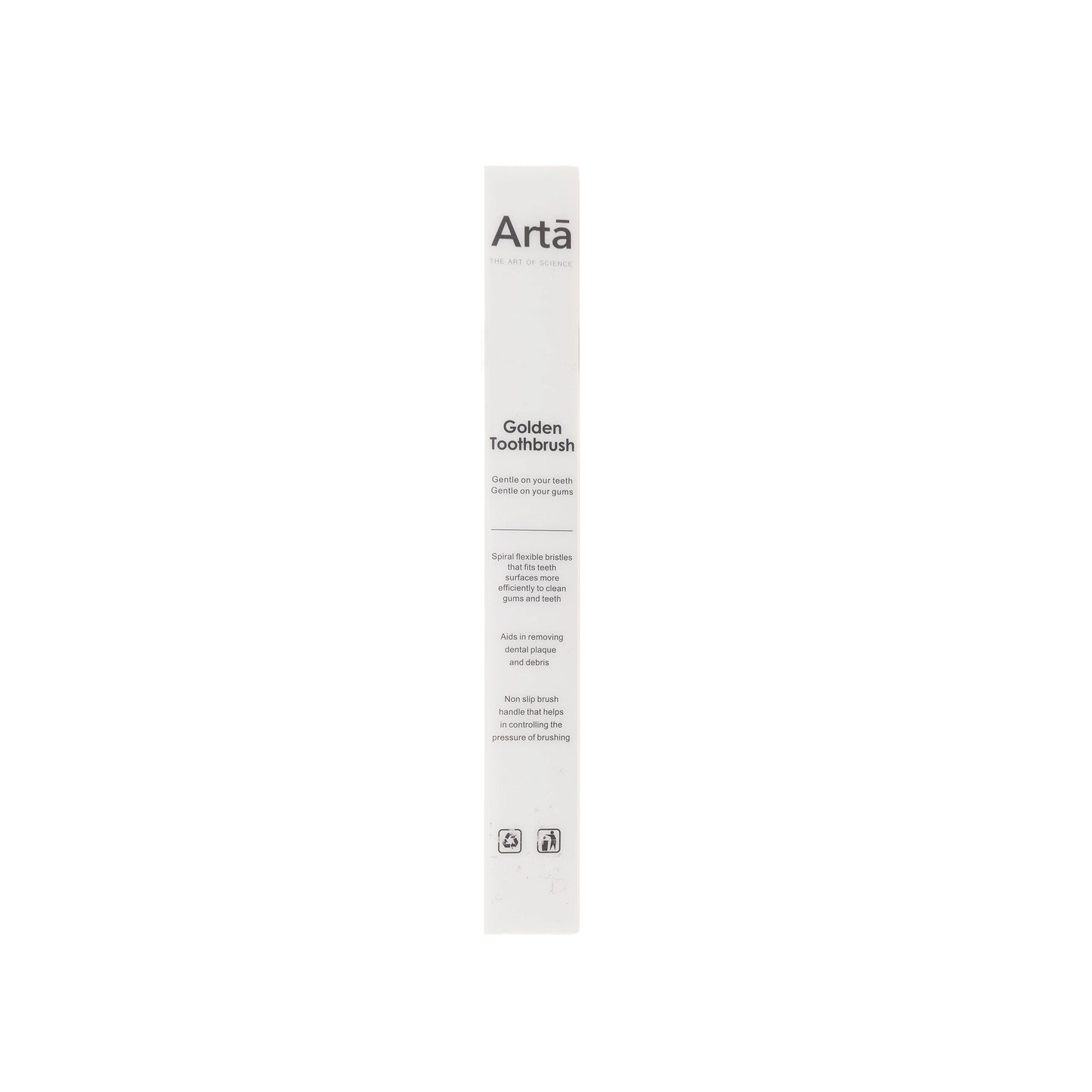 Arta Golden Toothbrush Soft [Gray Bristles]
