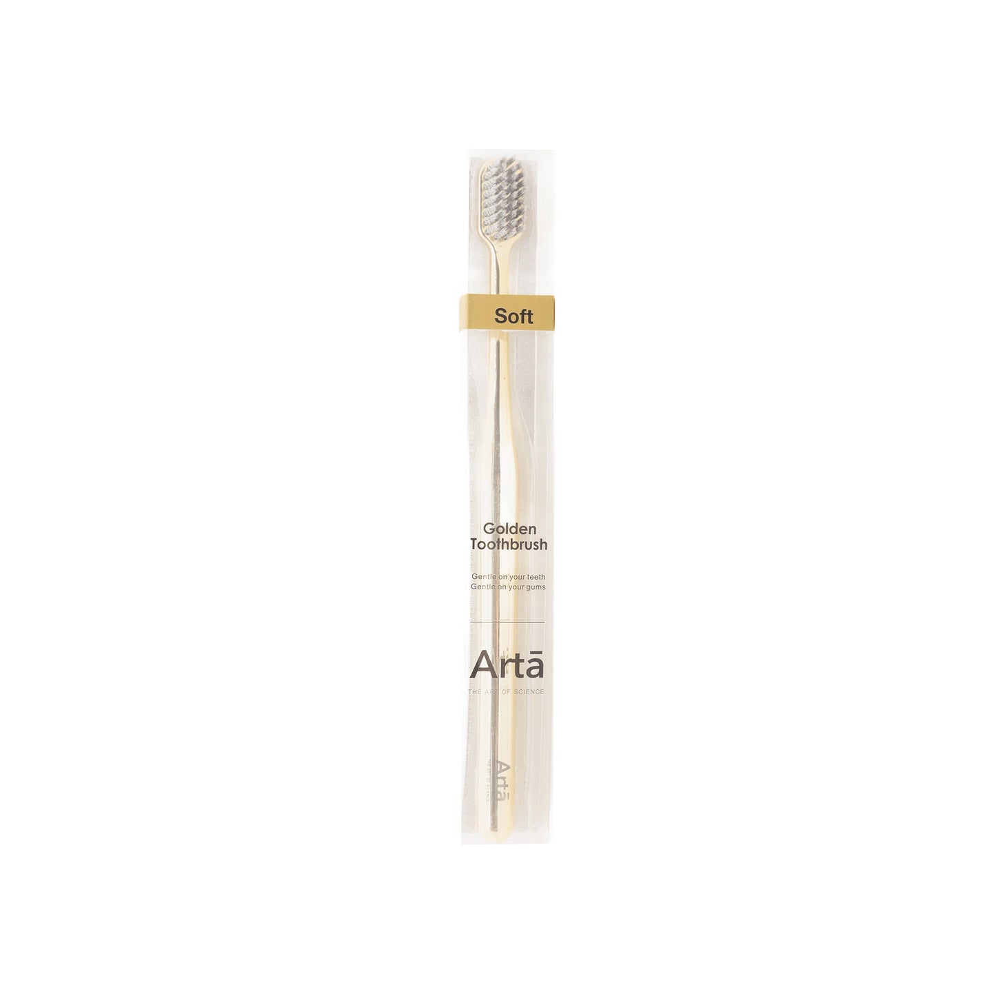 Arta Golden Toothbrush Soft [Gray Bristles]