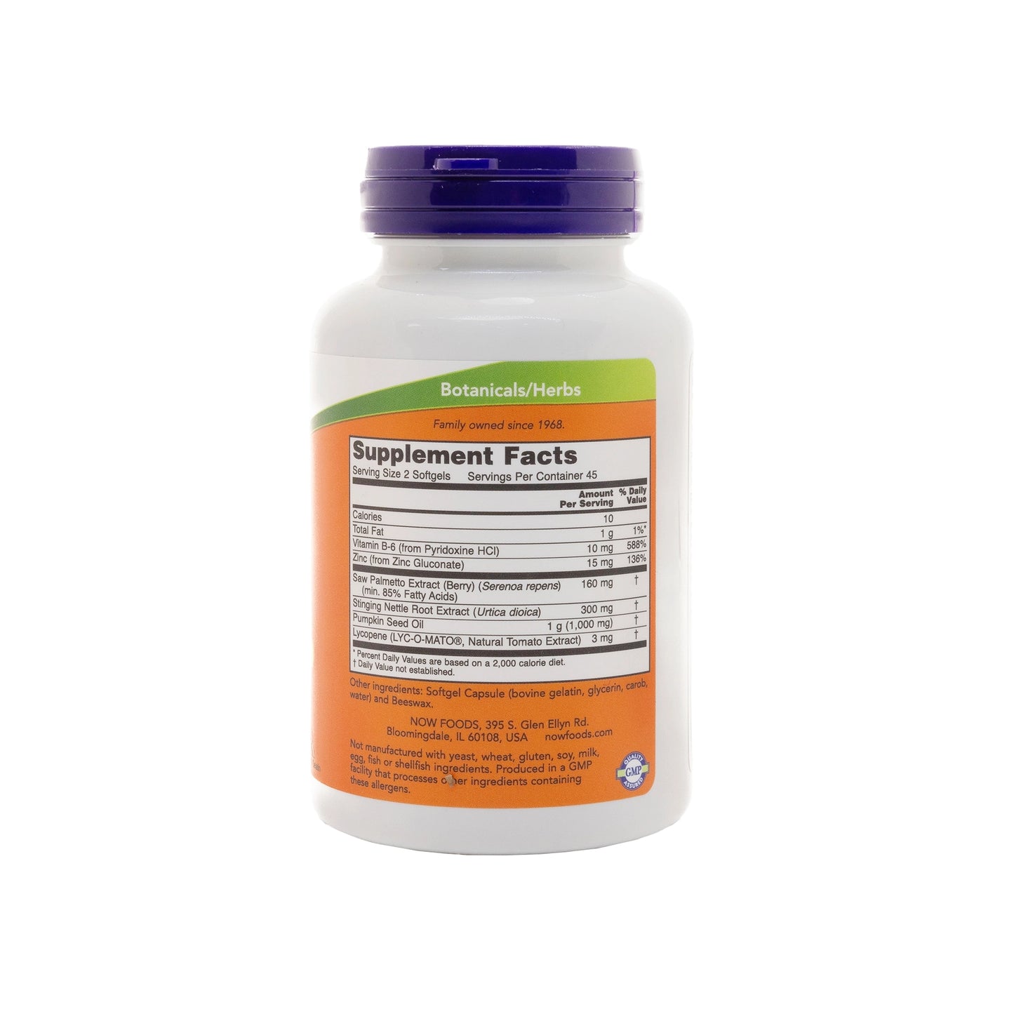 Now Prostate Support 90 Softgels