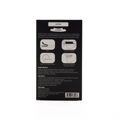 Ivismile Pap+Charcoal Teeth Whitening Strips 28Strips