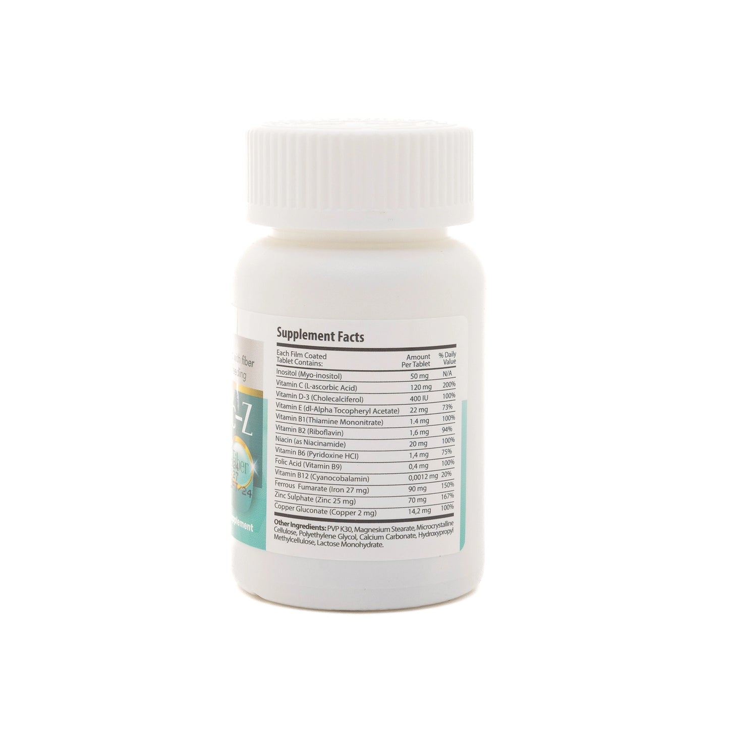 Protem Pharma Fer-Folic-Z Fiber 60 Tablets