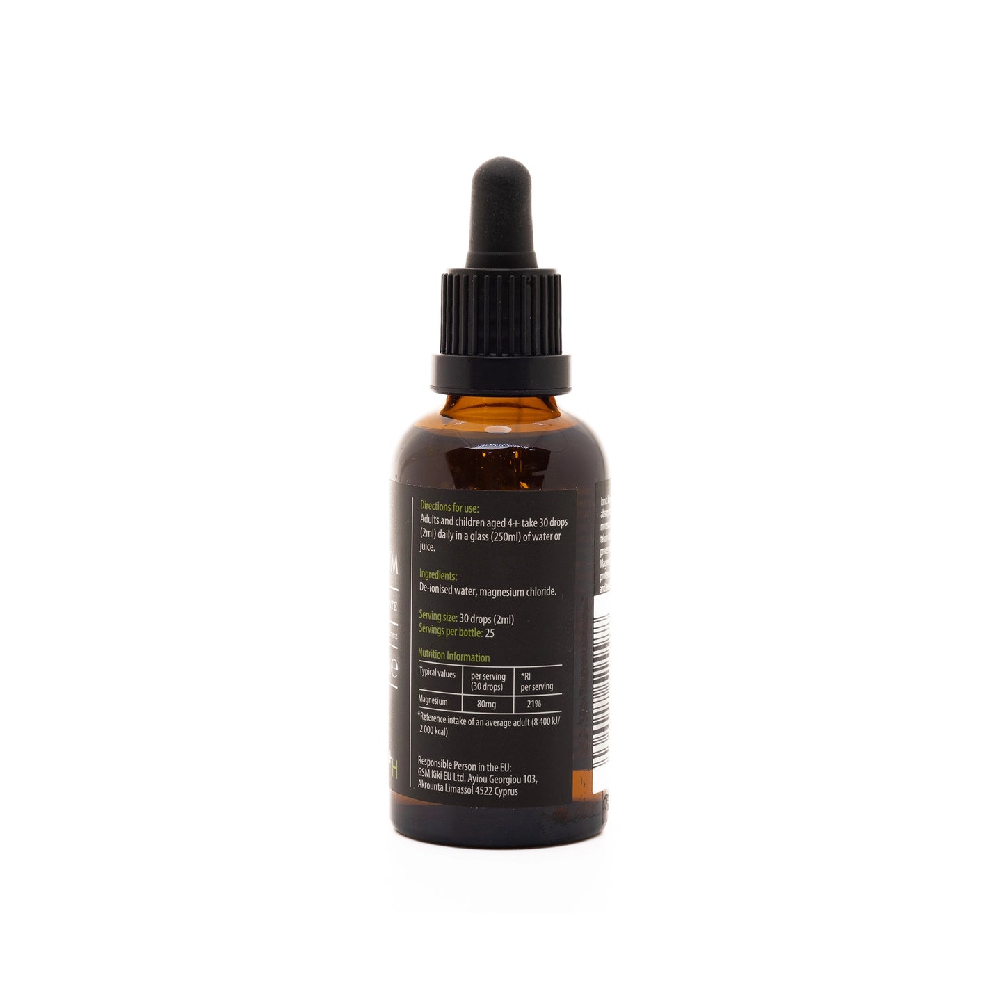 Kiki Health Ionic Magnesium Liquid Concentrate 50ml