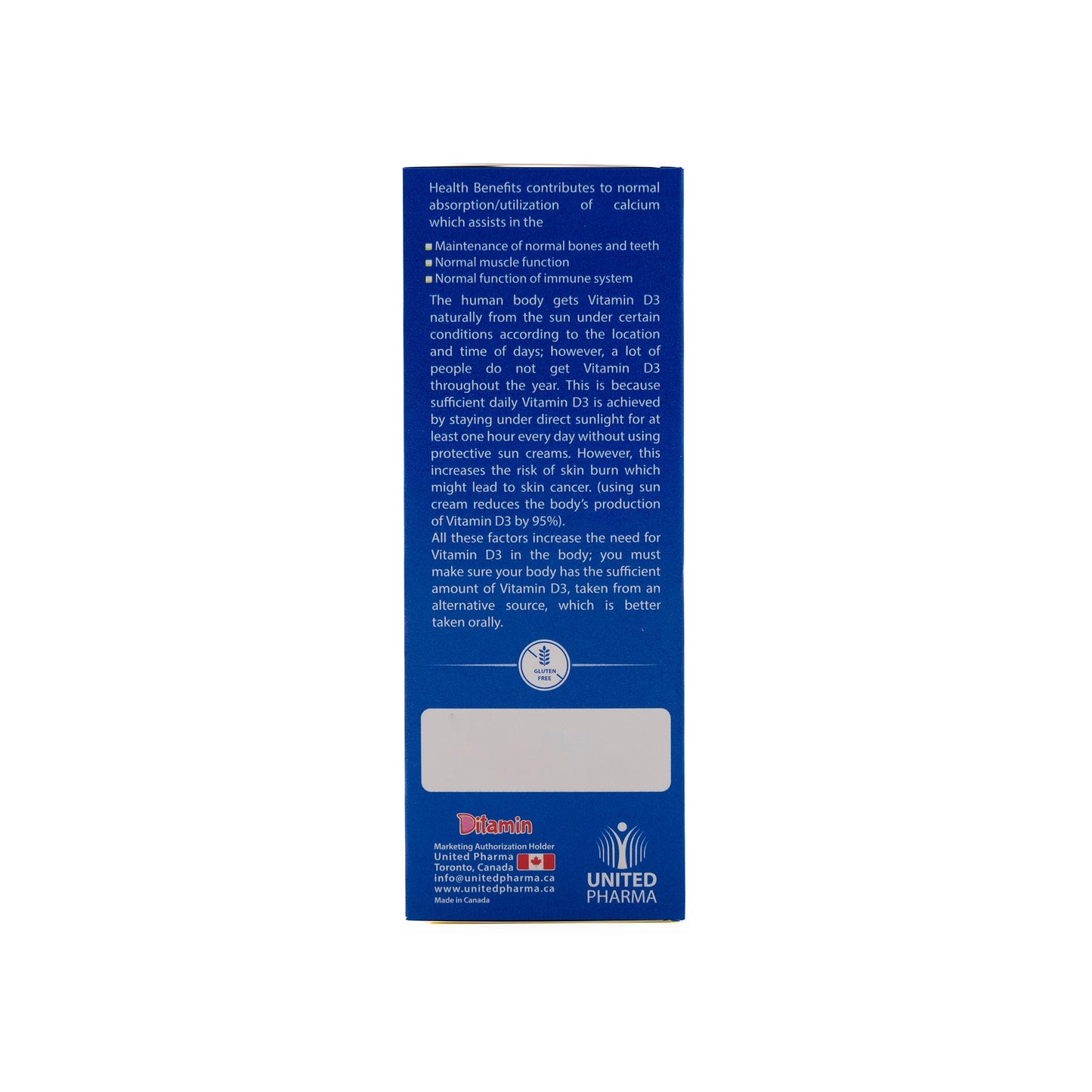 Ditamin AdultvitVitamin D3 5000IU Drops 10Ml