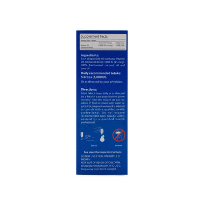 Ditamin AdultvitVitamin D3 5000IU Drops 10Ml