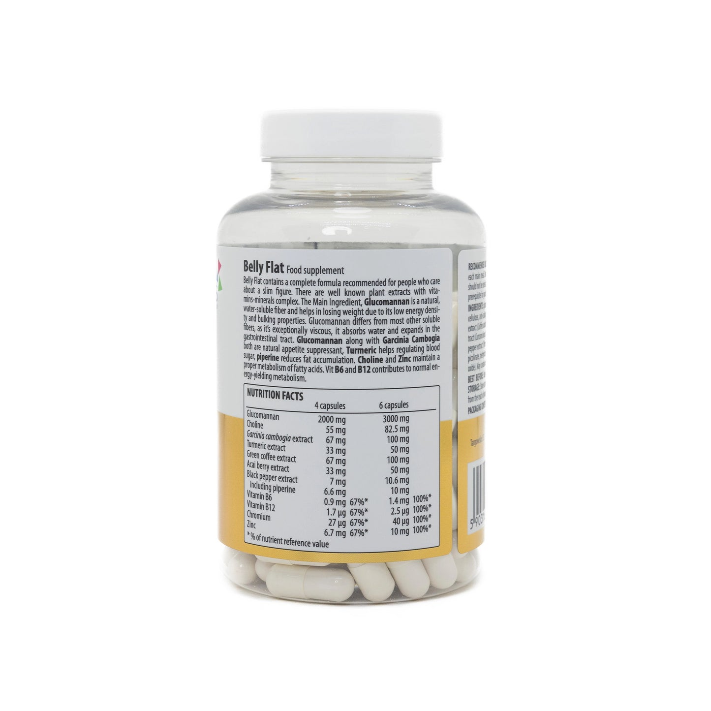 Paxas Belly Flat 120 Capsules