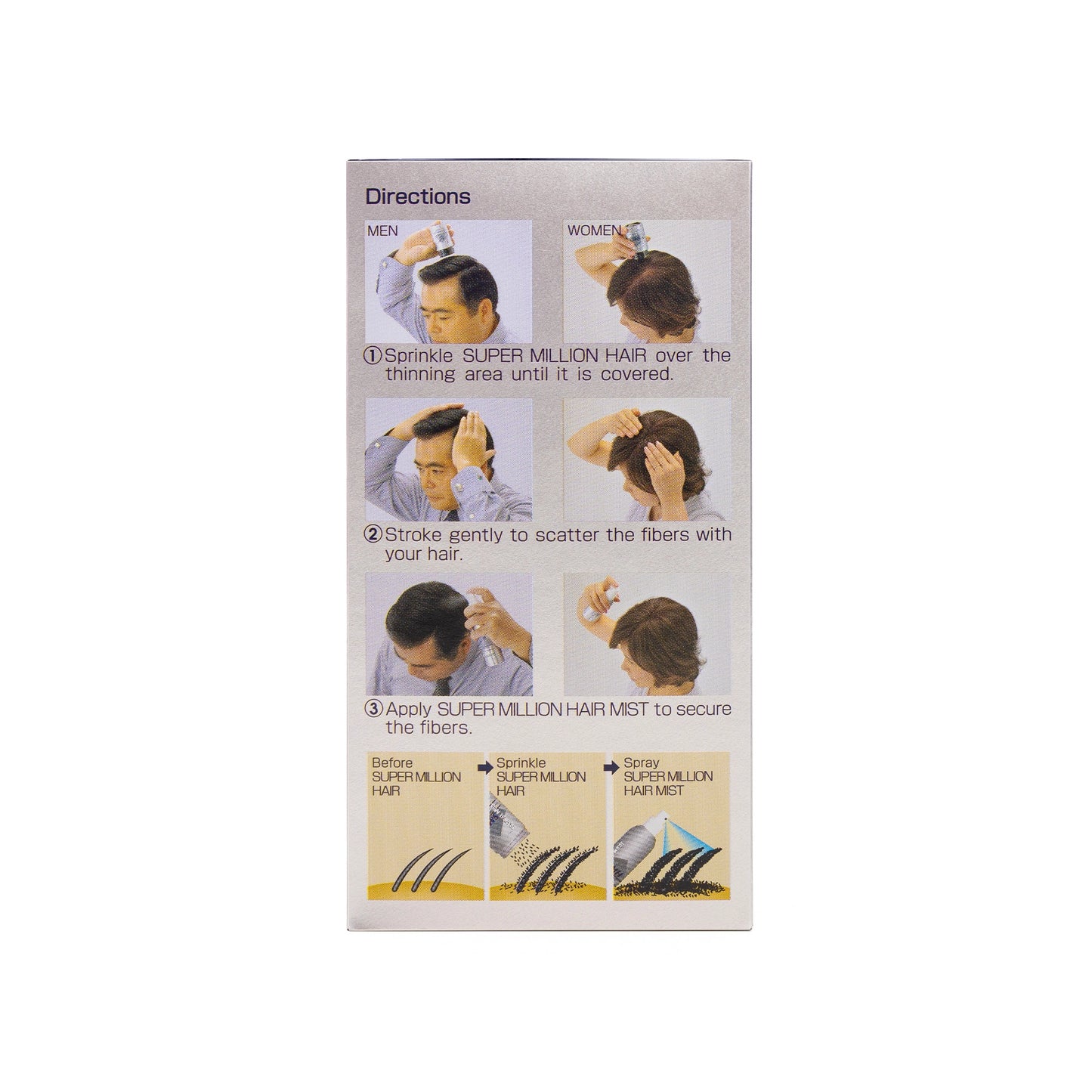 Super Million Hair Black 25 Gm