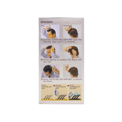 Super Million Hair Black 25 Gm